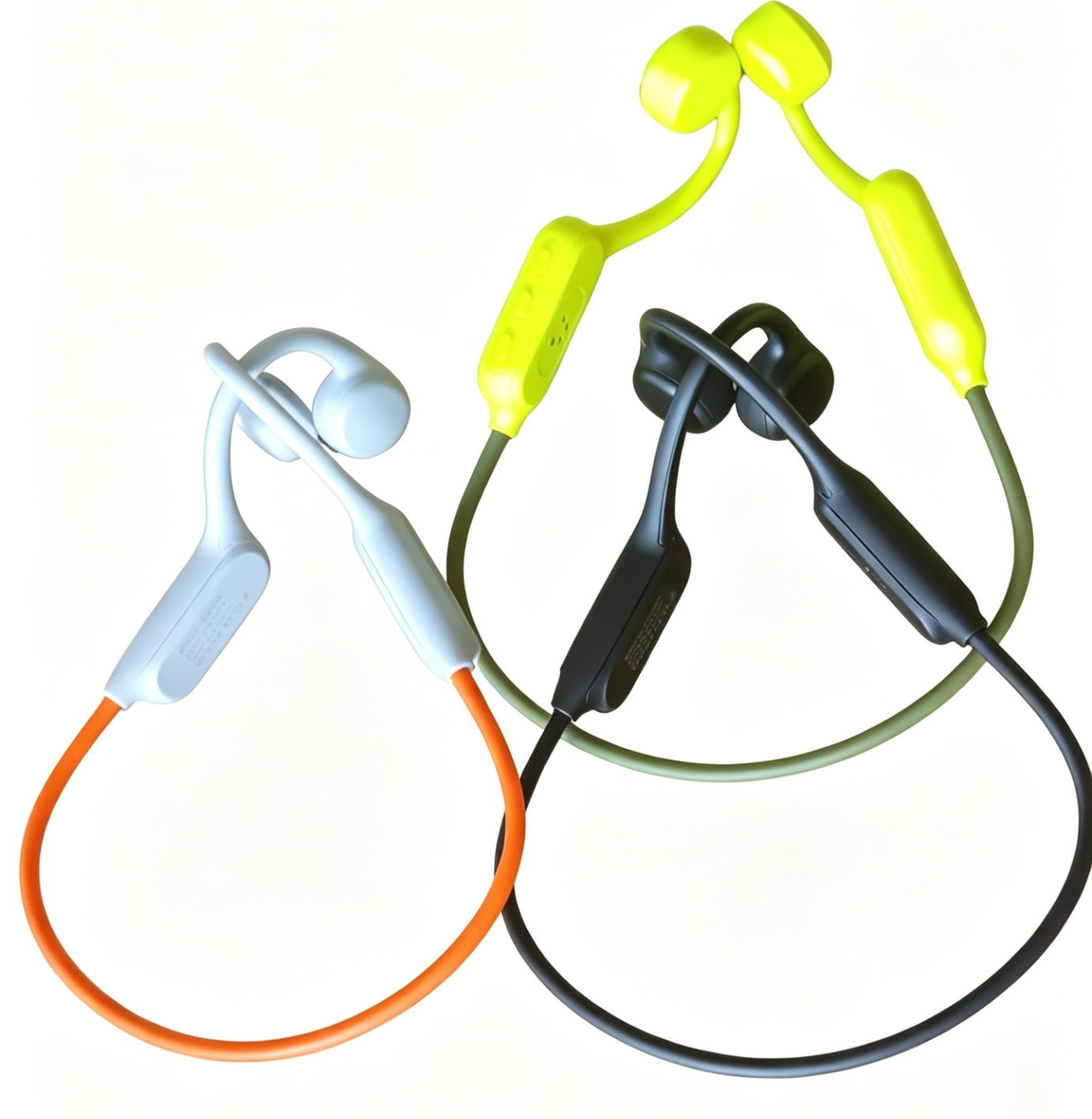 Swimming waterproof Open Ear Bone Conduction Headphones Wireless & Waterproof IPX5 sports ear phones bluetooth 6.0 MP3 mode