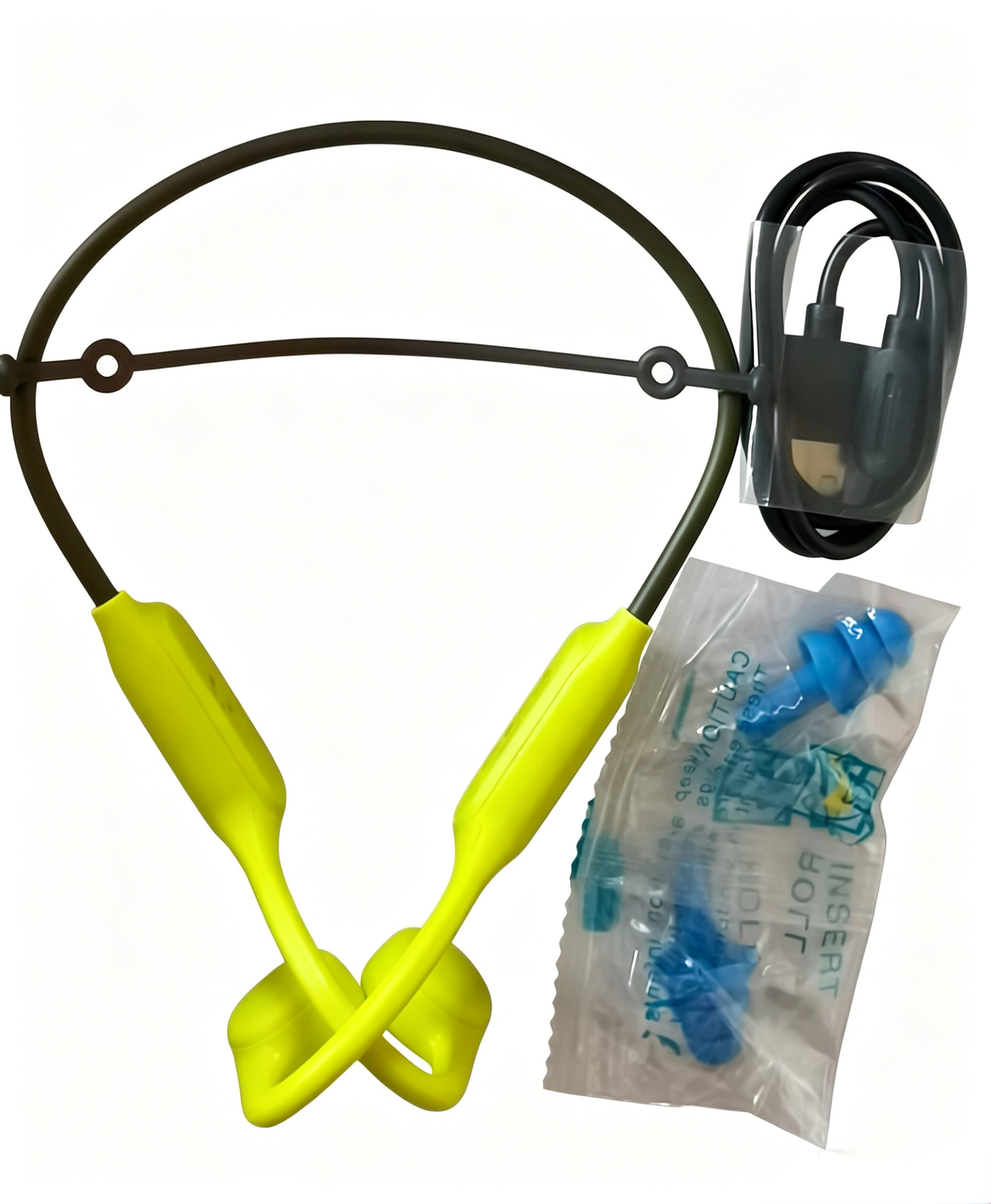 IPX8 Waterproof Swimming Headphones Bone Conduction Headphones Open Ear Headphones Bluetooth 6.0 Ear Buds MP3 8GB
